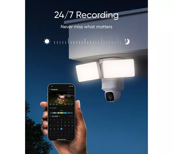 Завантажте зображення в засіб перегляду галереї, Eufy Security Floodlight Camera E30 | T8426321