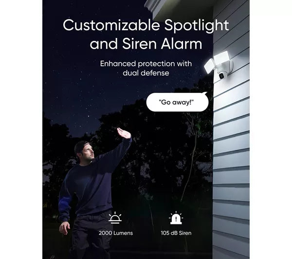 Завантажте зображення в засіб перегляду галереї, Eufy Security Floodlight Camera E30 | T8426321