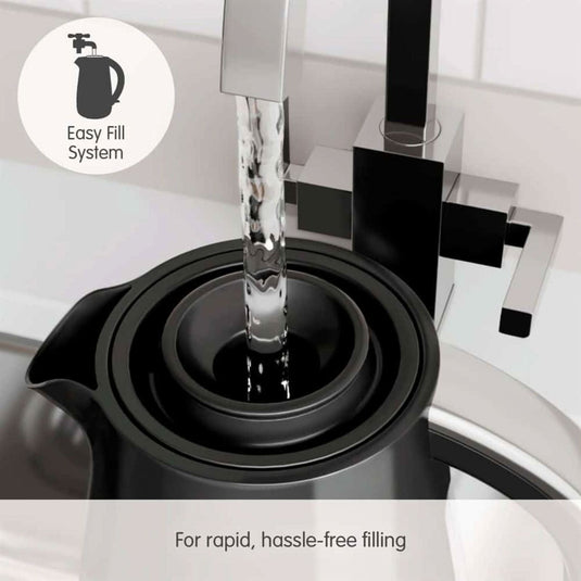 black morphy richards hive kettle with fill system