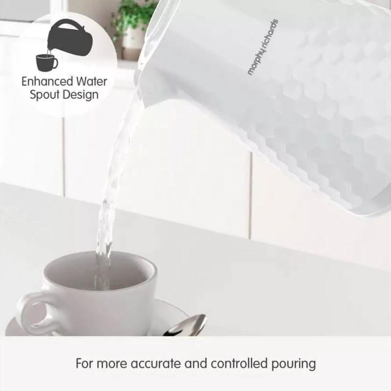 Завантажте зображення в засіб перегляду галереї, white morphy richards hive kettle water sprout