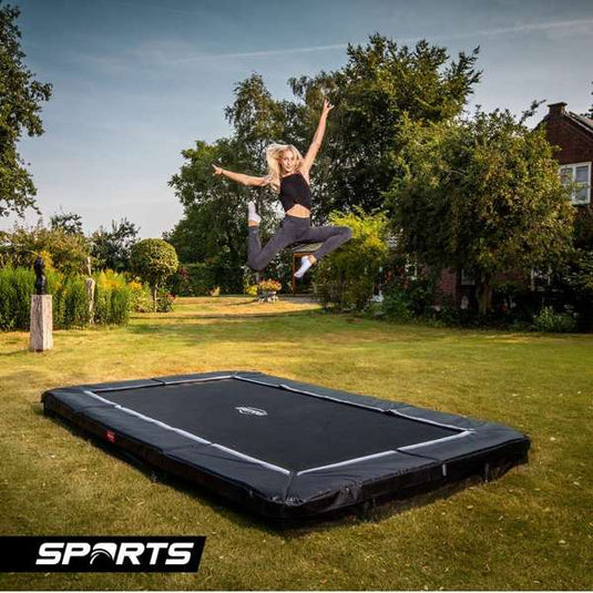 Berg Ultim Favorit Inground Trampoline | 280CM/ 9FT | Grey | 32.23.12.30