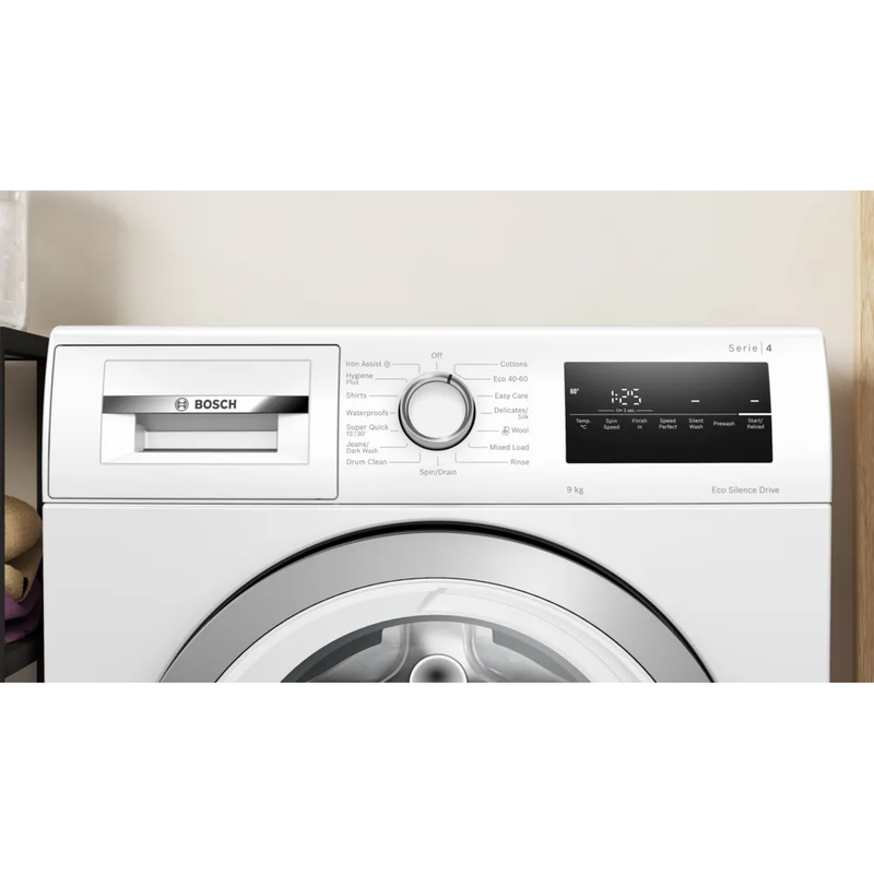 Завантажте зображення в засіб перегляду галереї, Bosch Series 4 Washing Machine | 9KG | 1400 Spin | White | WAN28259GB