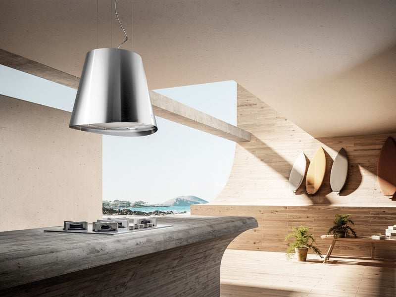 Load image into Gallery viewer, Elica 50cm Juno Urban Suspended Hood Zinc | JUNOURBANZINCF50