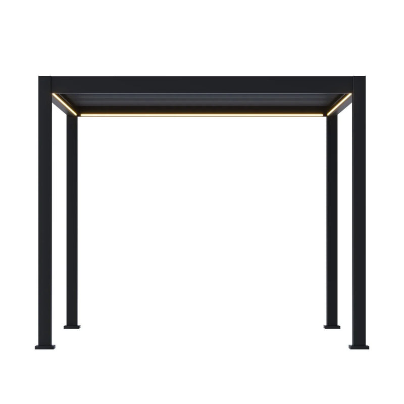 Load image into Gallery viewer, Neo Louvered 3x3m Pergola with LED Lighting | EA13484