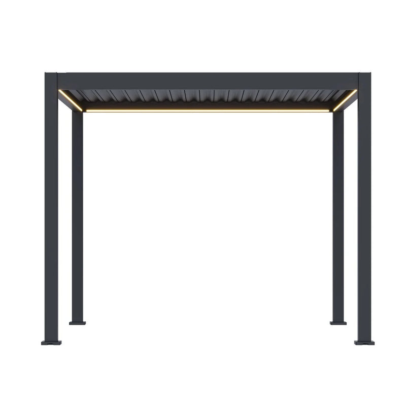 Load image into Gallery viewer, Neo Louvered 3x3m Pergola with LED Lighting | EA13484