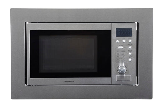 nordmende integrated microwave in stainless steel
