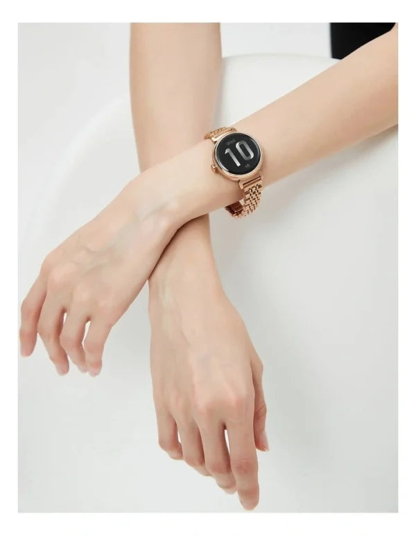Завантажте зображення в засіб перегляду галереї, HiFuture Aura Smartwatch Amoled 1.04'' | Rose Glod | 181190