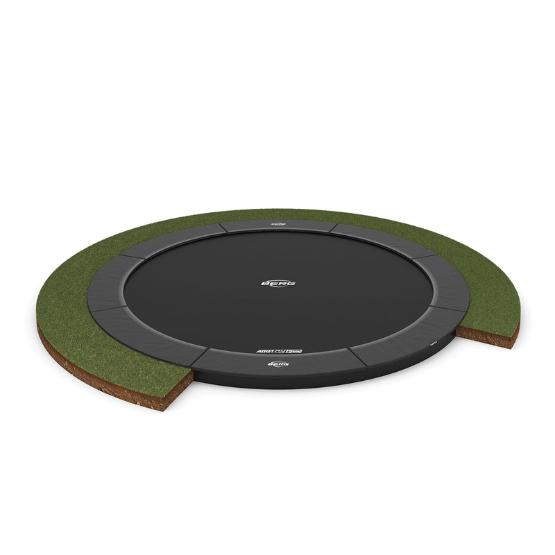 Load image into Gallery viewer, Berg Champion Flatground Trampoline | 430CM/ 14FT | Grey | 38.14.03.01