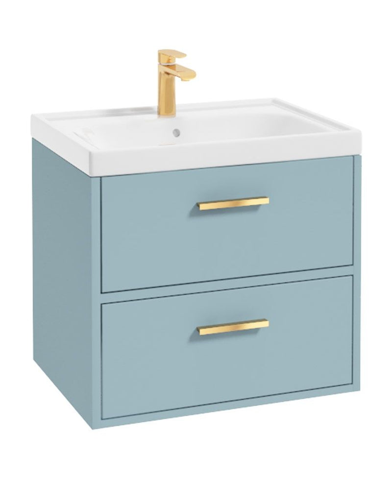 Load image into Gallery viewer, Sonas Finland Wall Hung 60Cm Two Drawer Vanity Unit
