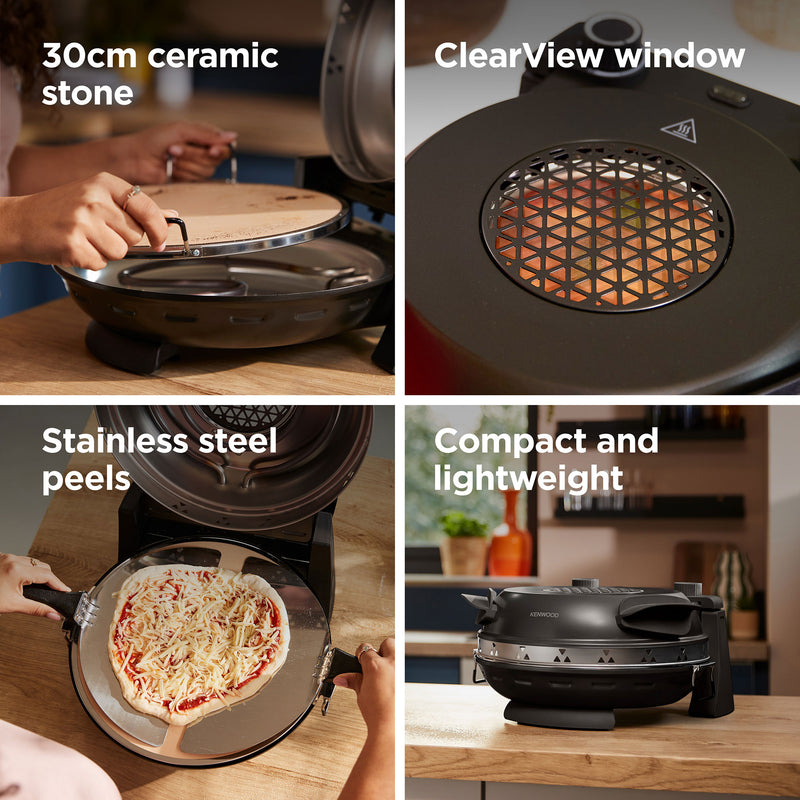 Load image into Gallery viewer, Kenwood My Pizzeria Oven | Black | KPO10.000BK