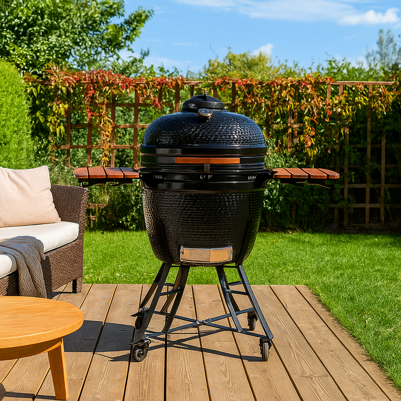 Load image into Gallery viewer, Henley Kamado 21" | Black | BBQ-SE-21