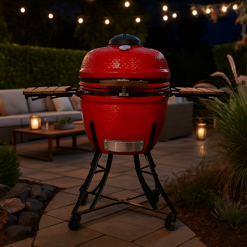 Load image into Gallery viewer, Henley Kamado 21" | Red | BBQ-SE-21