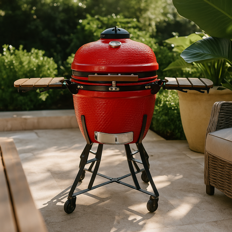 Load image into Gallery viewer, Henley Kamado 21" | Red | BBQ-SE-21