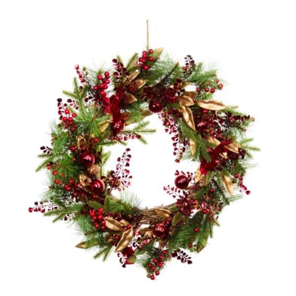 Load image into Gallery viewer, Ruby Velvet Wreath | 60cm |2543059