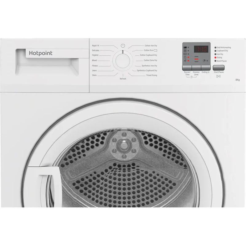 Załaduj obraz do przeglądarki galerii, Hotpoint 8KG Condenser Dryer | White | CHDC82WWGDUK