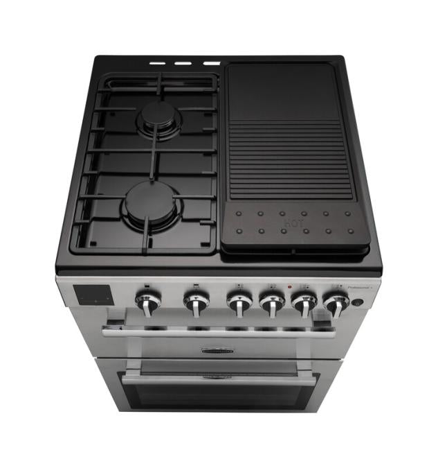 Załaduj obraz do przeglądarki galerii, Rangemaster Professional+ 60cm | Gas | Stainless Steel with Chrome | 128140 | PROPL60NGFSS/C