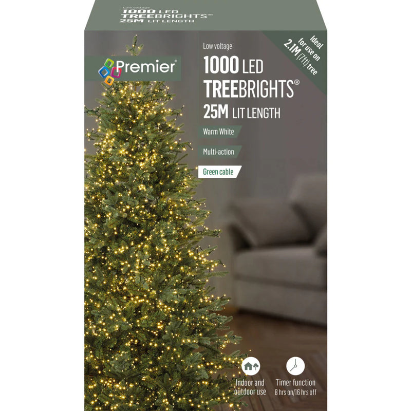 Załaduj obraz do przeglądarki galerii, 1000 LED Multi-Action Treebrights with Timer | Warm White | 141129