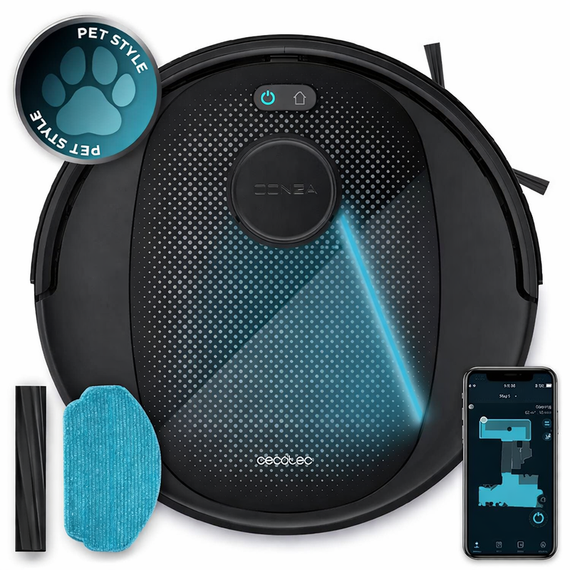 Завантажте зображення в засіб перегляду галереї, Cecotec Conga 7690 Immortal Max Robot Vacuum | 180459