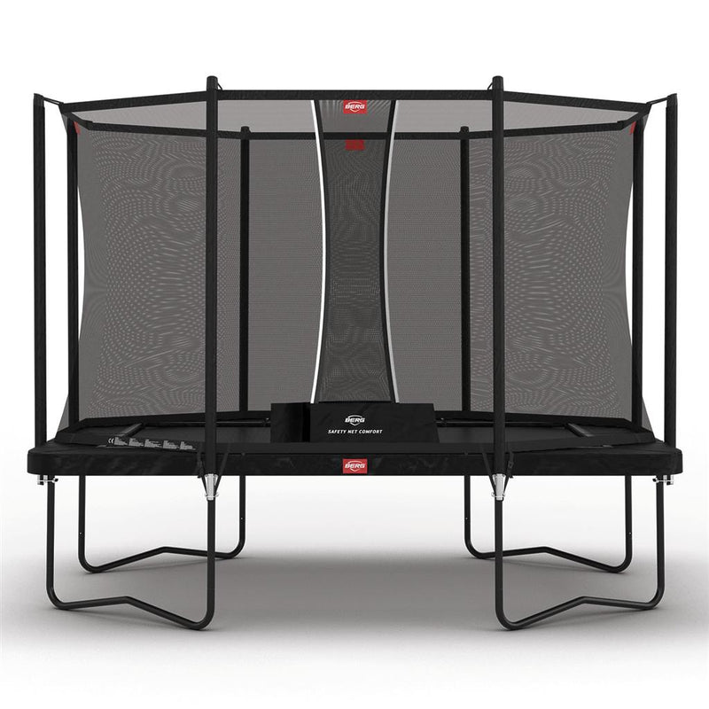 Load image into Gallery viewer, Berg Ultim Favorit Regular Trampoline | 330CM/ 11FT | Safety Net Comfort | Black | 32.25.63.40