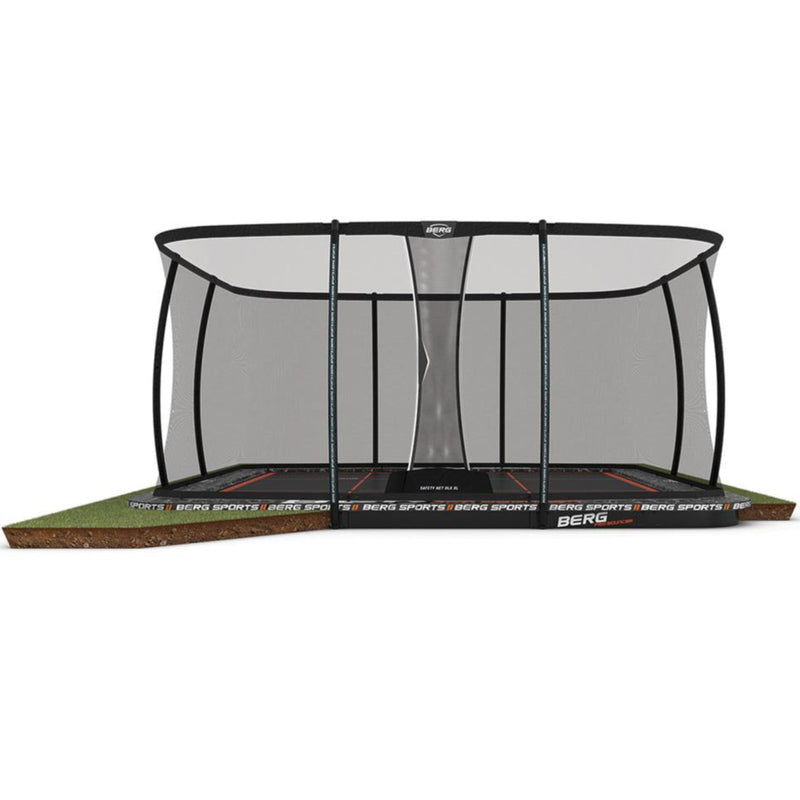 Load image into Gallery viewer, Berg Ultrim Pro Bouncer Flatground Trampoline | Safety Net XL | 5x5M | 32.51.96.30