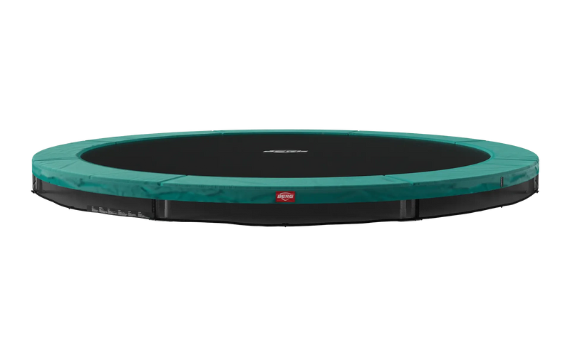 Завантажте зображення в засіб перегляду галереї, green inground trampoline