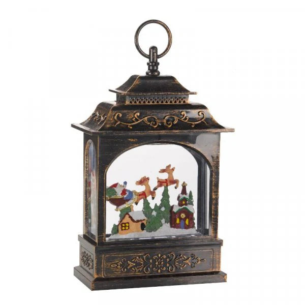 Załaduj obraz do przeglądarki galerii, SnowSwirl Flying Santa Lantern | 2537012