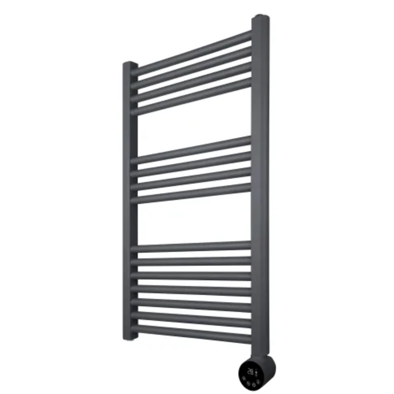 Завантажте зображення в засіб перегляду галереї, Luceco Masterplug Smartenergy Towel Rail 500W | 800X500Mm | Anthracite Grey | TWL50G80-MP