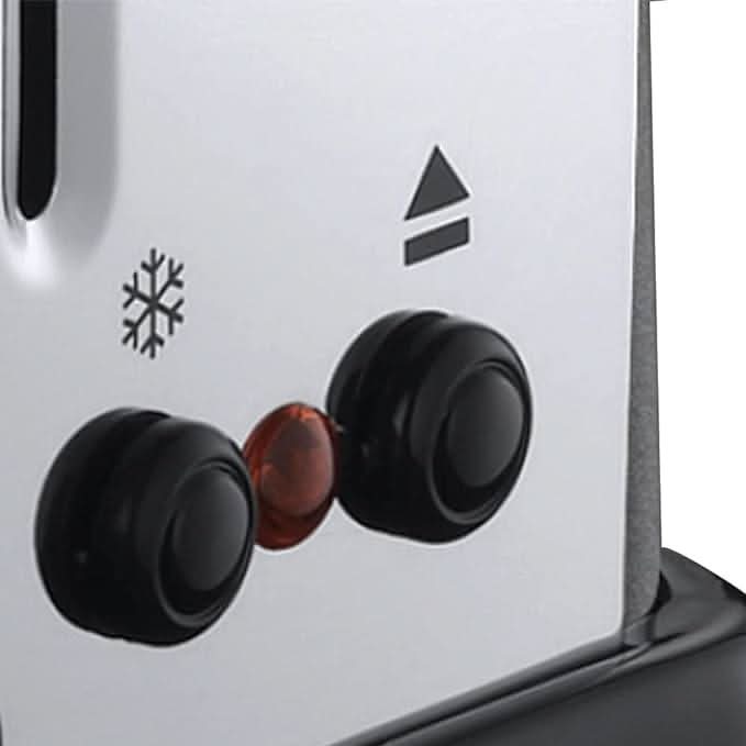 Завантажте зображення в засіб перегляду галереї, russell hobbs colours plus 2 slice toaster in grey control panel