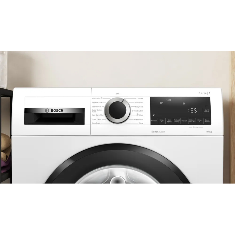Załaduj obraz do przeglądarki galerii, Bosch Series 6 Washing Machine | 10KG | 1400 Spin | White | WGG254Z0GB