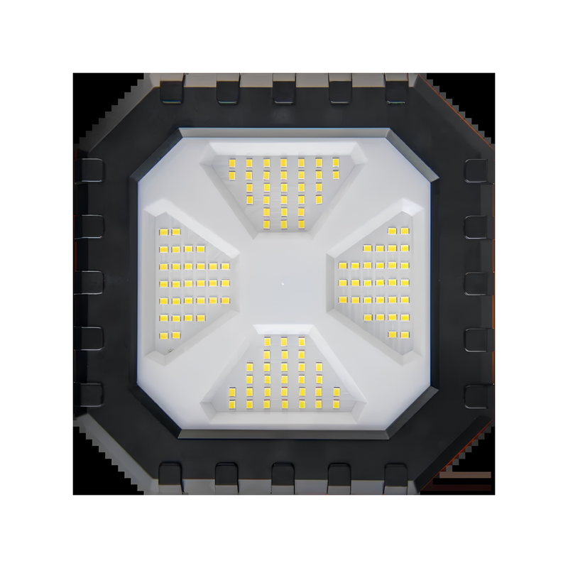Załaduj obraz do przeglądarki galerii, Luceco 18V Battery Powered Tripod Worklight With Adaptors | 7000Lm | 6500K | LILTPV750G65-01