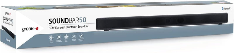 Завантажте зображення в засіб перегляду галереї, Groove 50W Compact Bluetooth Soundbar | GVSB02