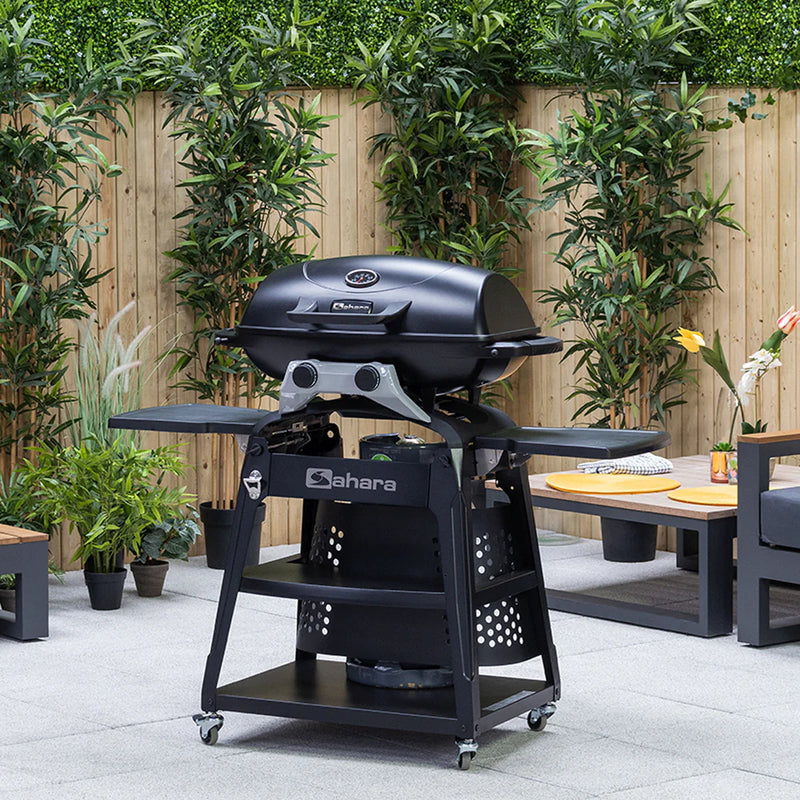 Завантажте зображення в засіб перегляду галереї, Sahara Storm 2 Burner Gas BBQ | 241505