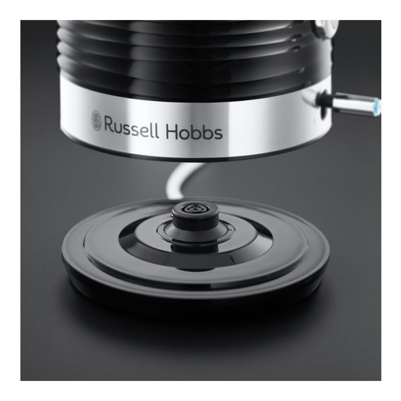 Завантажте зображення в засіб перегляду галереї, russell hobbs inspire kettle in black base