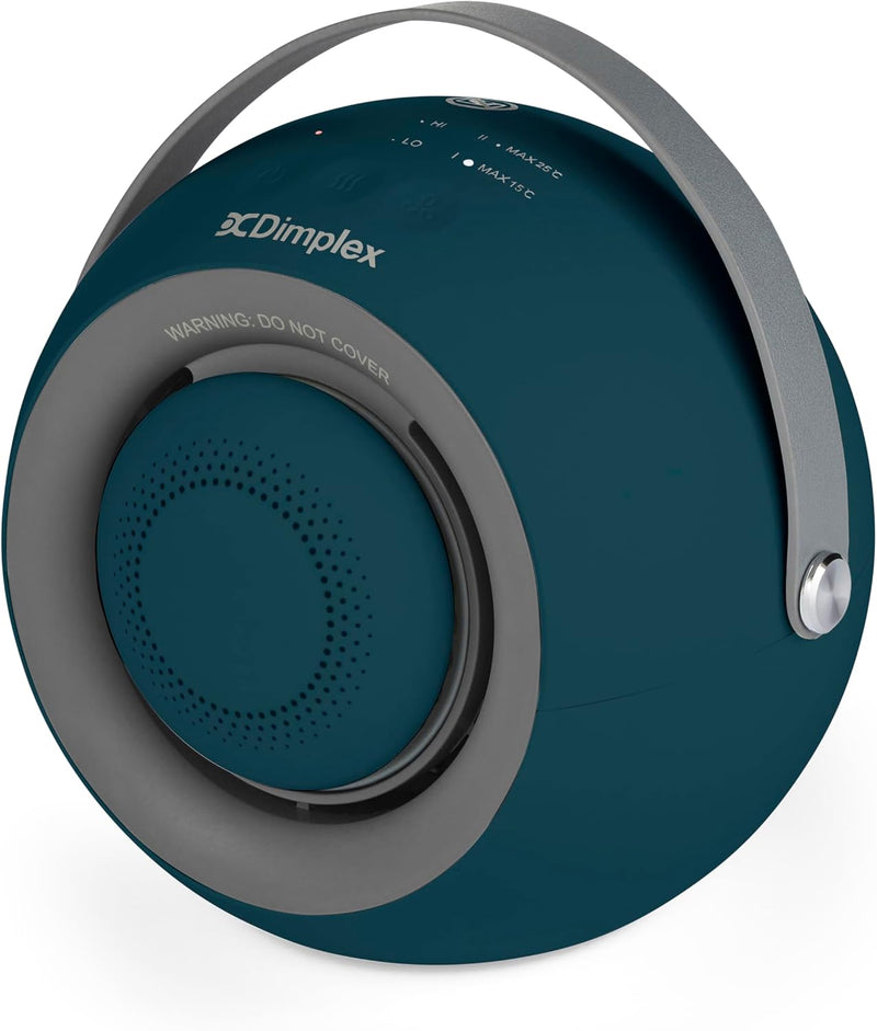 Załaduj obraz do przeglądarki galerii, Dimplex Portable Desk Fan Heater with Detachable Handwarmer | Blue | DDF390G
