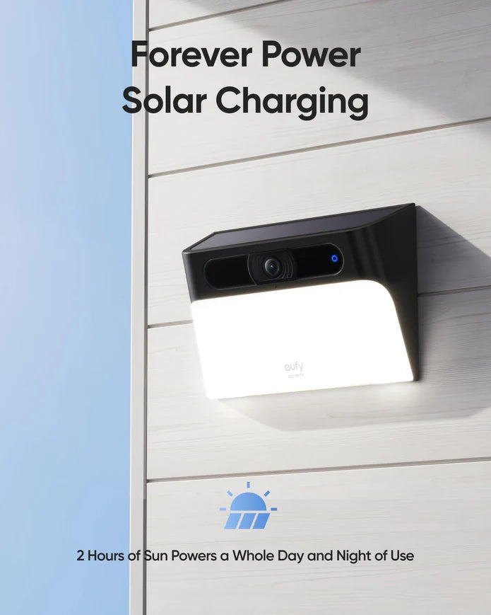 Завантажте зображення в засіб перегляду галереї, Eufy Solar Wall Light Cam S120 | T81A0311