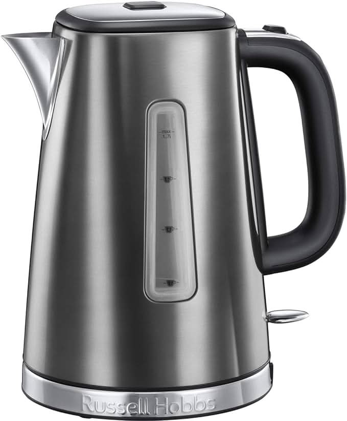 Завантажте зображення в засіб перегляду галереї, russell hobbs luna kettle in grey colour
