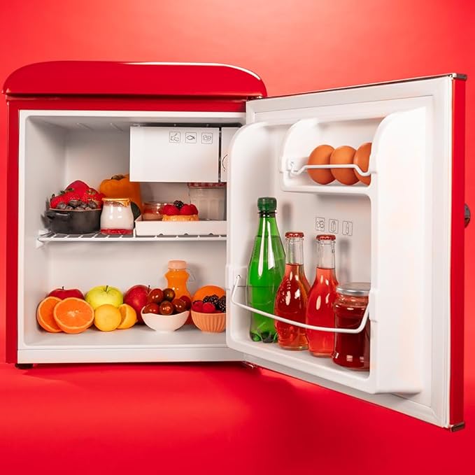Load image into Gallery viewer, Cecotec Bolero CoolMarket TT Origin 45 mini Fridge | Red | 024051