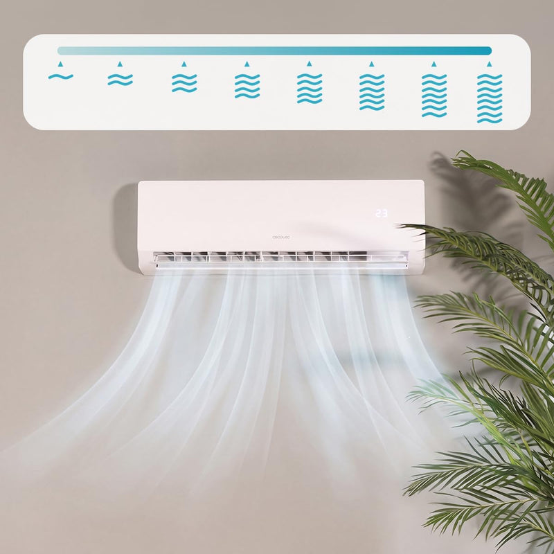 Завантажте зображення в засіб перегляду галереї, Cecotec AirClima 9000 SmartFresh Split Air Conditioner with Heat Pump 9000 BTU Remote Control | 081818