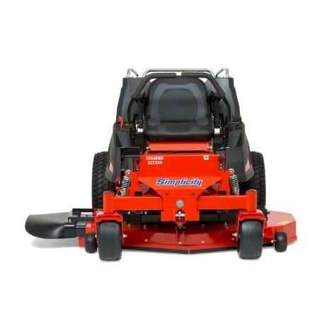 Załaduj obraz do przeglądarki galerii, simplicity zero turn ride on lawnmower, 52"/132cm