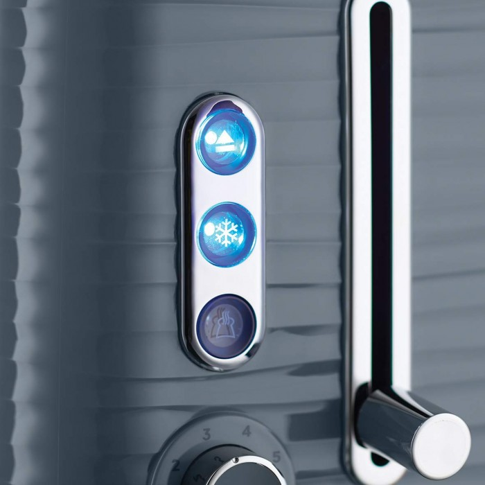 Load image into Gallery viewer, Frozen, cancel and reheat settings with blue indicator lights