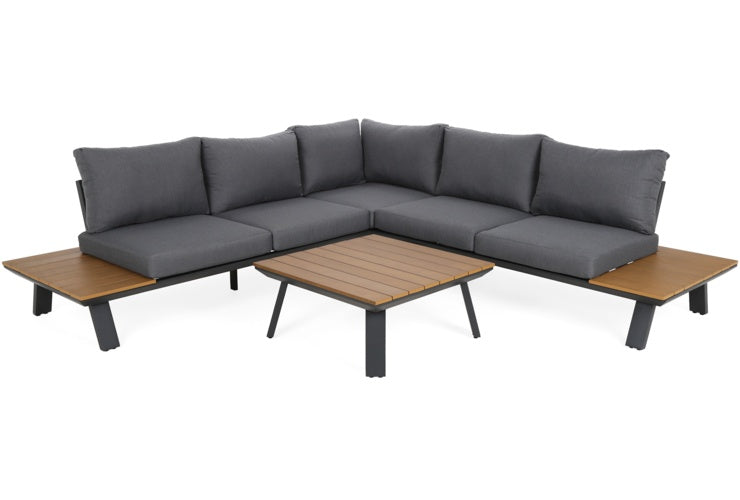 Load image into Gallery viewer, Monako Corner Set | Dark Grey | 345168