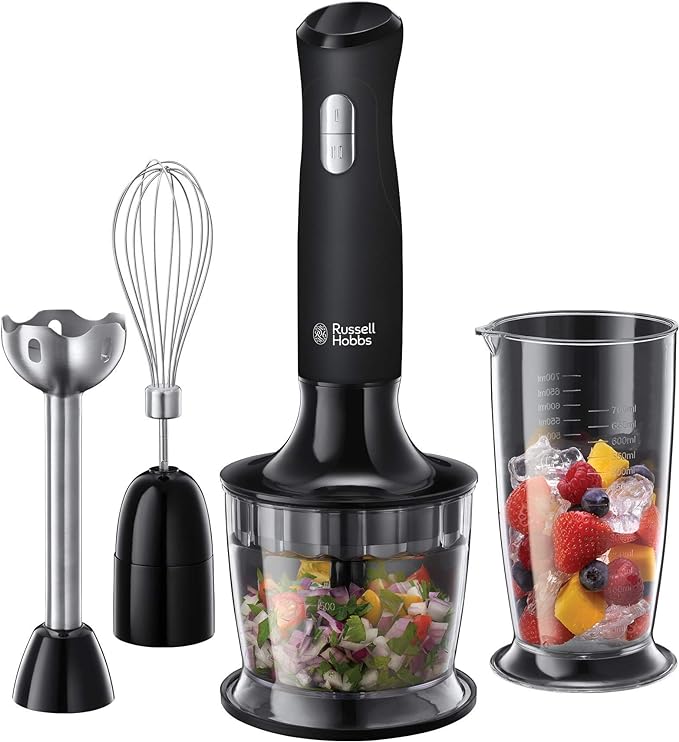 Load image into Gallery viewer, Russell Hobbs Desire 3in1 Stick Blender | Black | 24702
