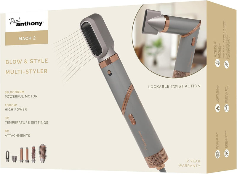 Załaduj obraz do przeglądarki galerii, Anthony 1000W Blow & Styler | H1201