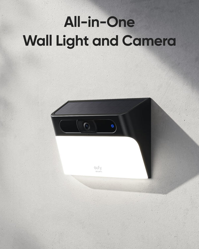 Завантажте зображення в засіб перегляду галереї, Eufy Solar Wall Light Cam S120 | T81A0311