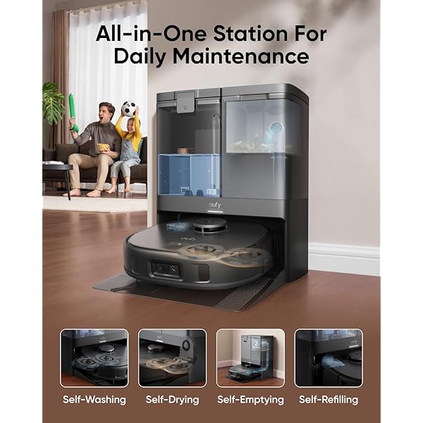 Завантажте зображення в засіб перегляду галереї, Eufy Robot Vacuum X10 Pro Omni | T2351V11