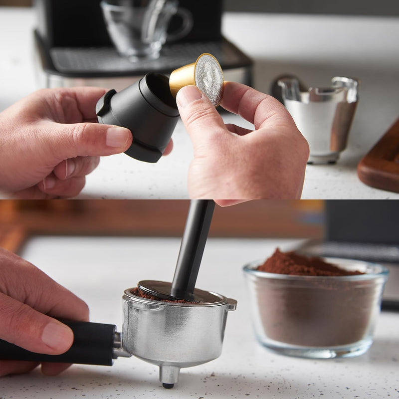 Załaduj obraz do przeglądarki galerii, Russell Hobbs Heaton Espresso Machine Heaton | Pods or Ground Coffee | 28700