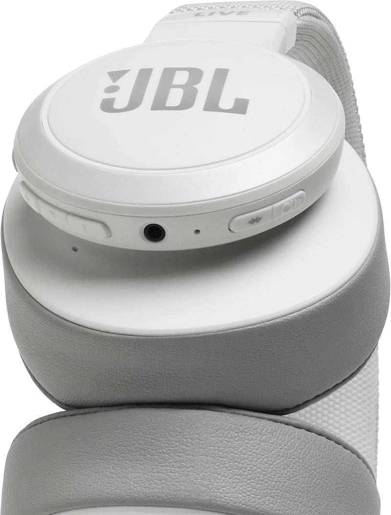 Load image into Gallery viewer, JBL LIVE500BT Around-Ear Wireless Headphones | White | JBLLIVE500BTWHT