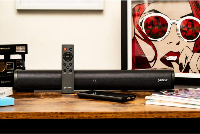 Завантажте зображення в засіб перегляду галереї, Groove 75W Compact Bluetooth Soundbar | GVSB03