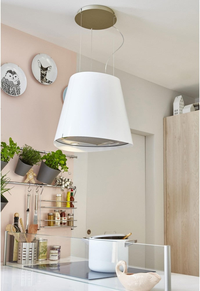 Load image into Gallery viewer, Elica 50cm Juno Suspended Hood White | JUNOWHF50