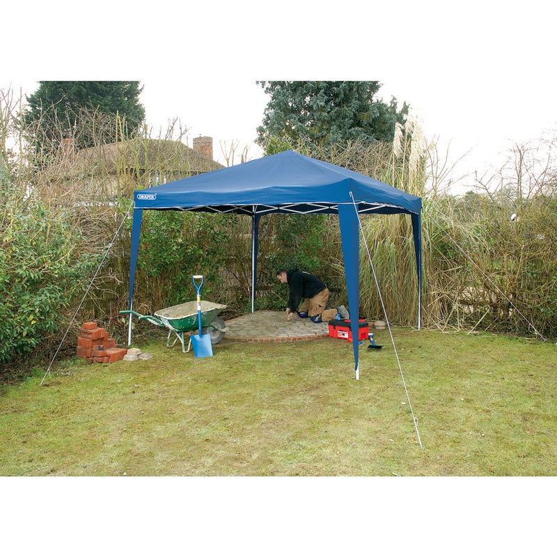 Load image into Gallery viewer, Concertina Gazebo | 3 x 3m | Blue | 76940
